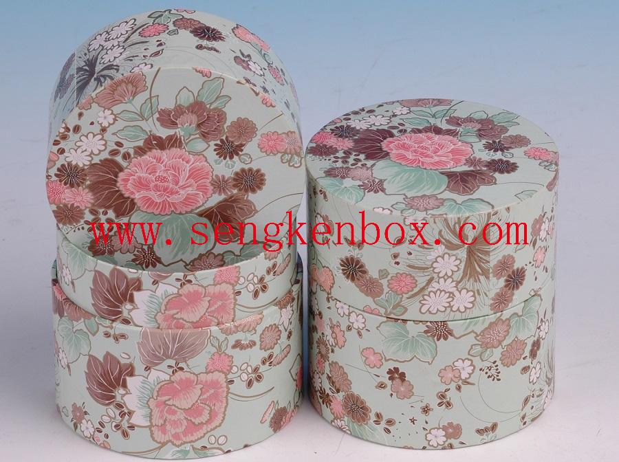 Creative Cylindrical Wedding Decoration Gifts Candy Packaging Rigid Box