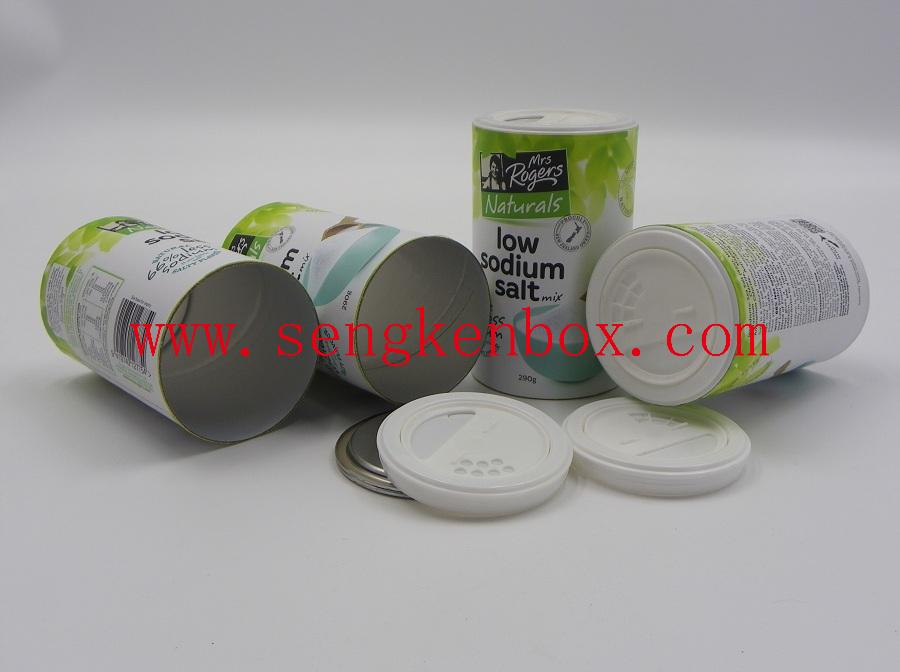 Paper Shaker Salt Tube