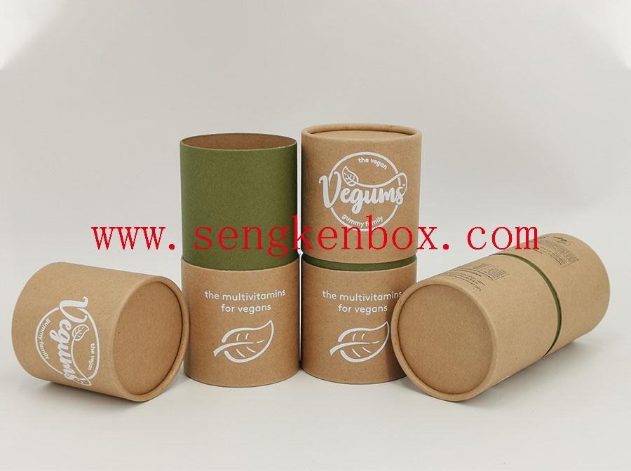 Vitamin Packaging Paper Tube
