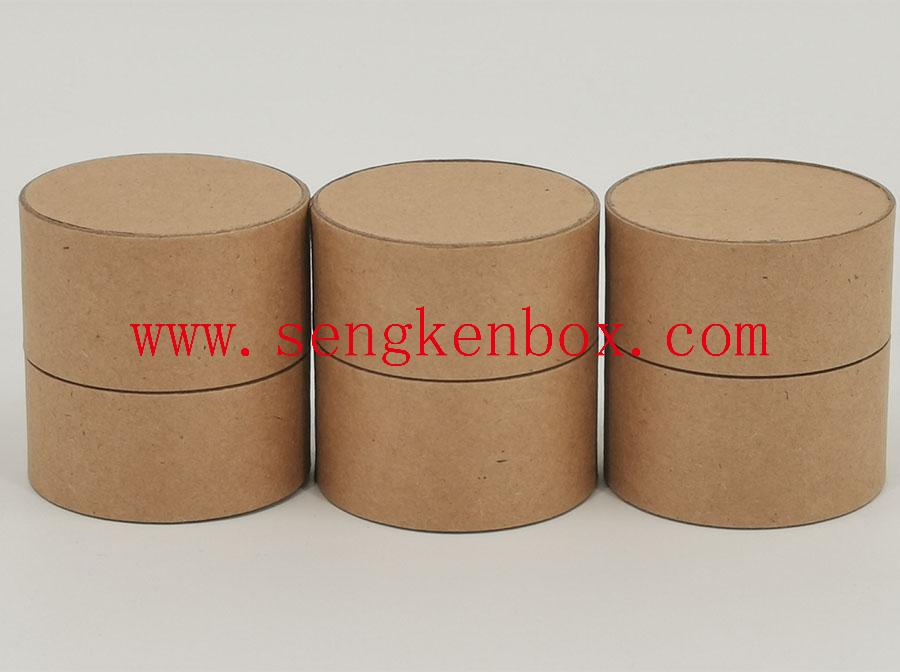 Kraft Paper Round Tube Tea Canister Can Be Customized