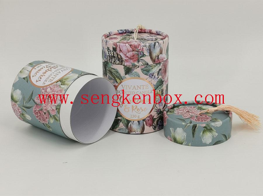 Cylinder Candle Packaging Box