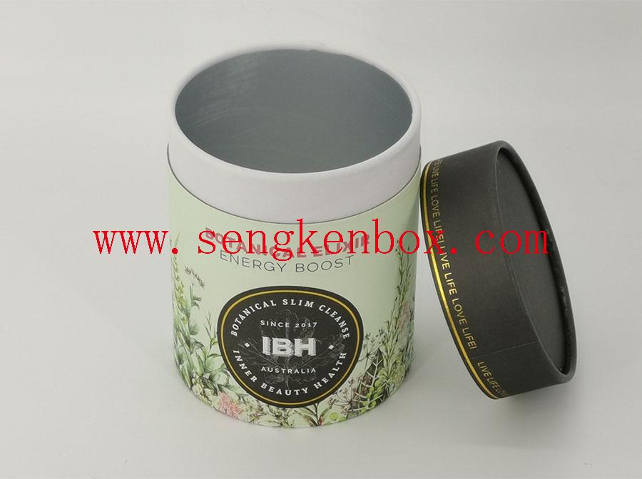 Rolled Edge Paper Cardboard Cans