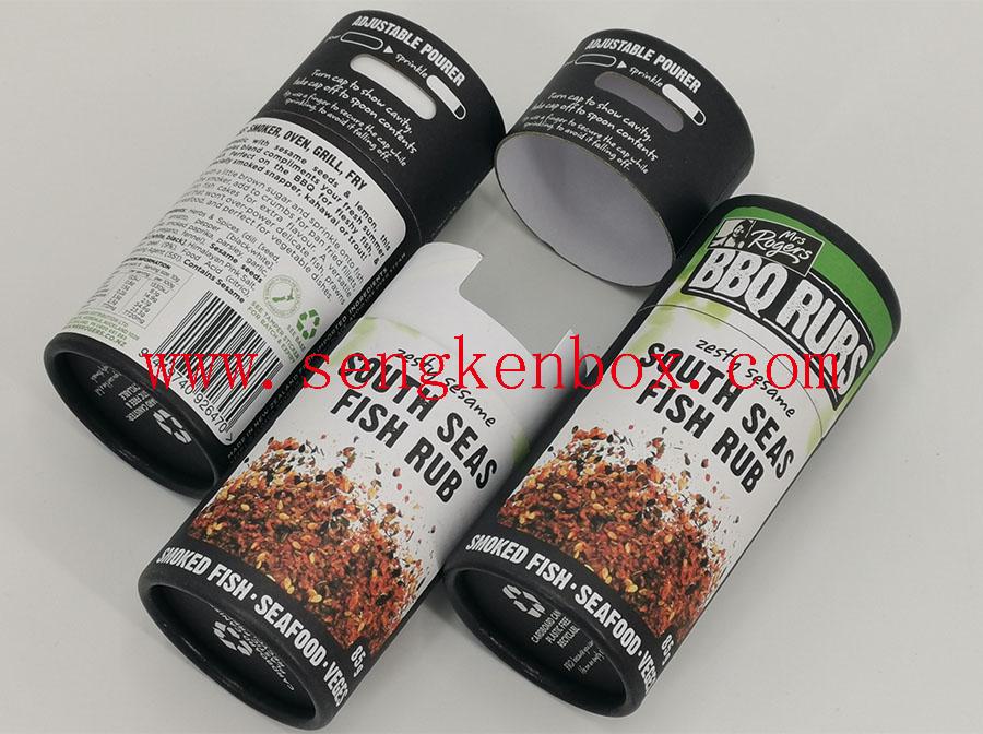  Barbecue Paper Canister Packaging