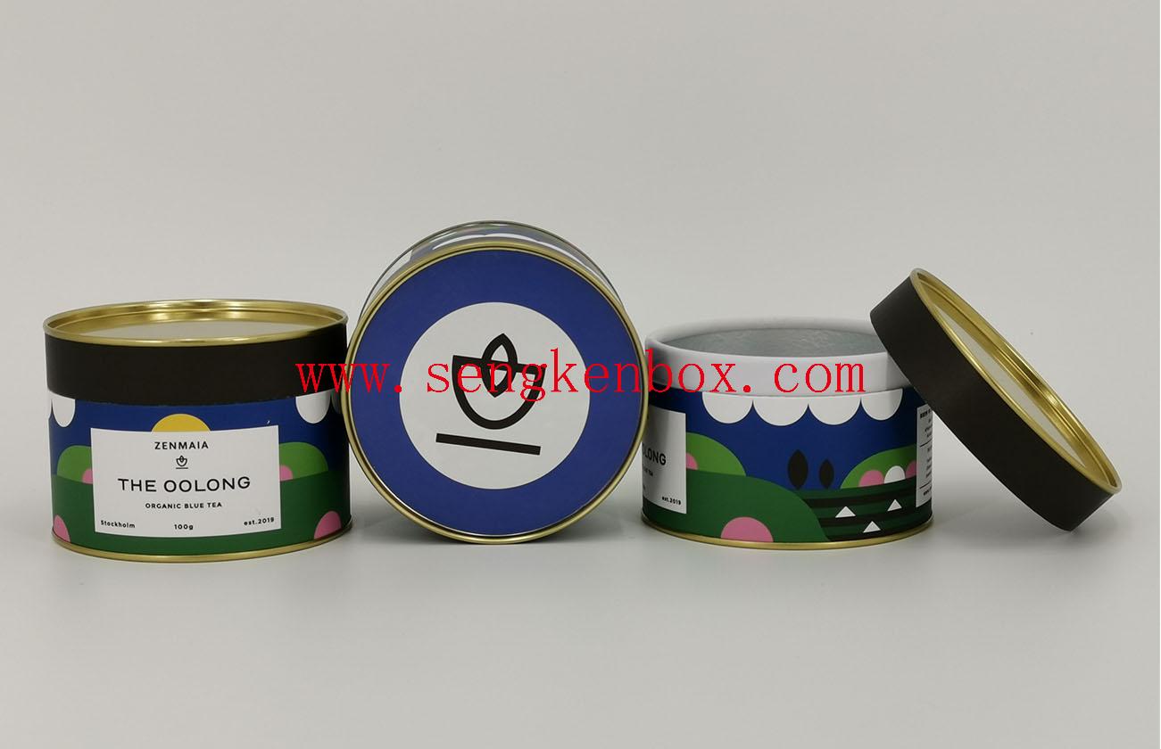 Composite Paper Cans with Insert Lid