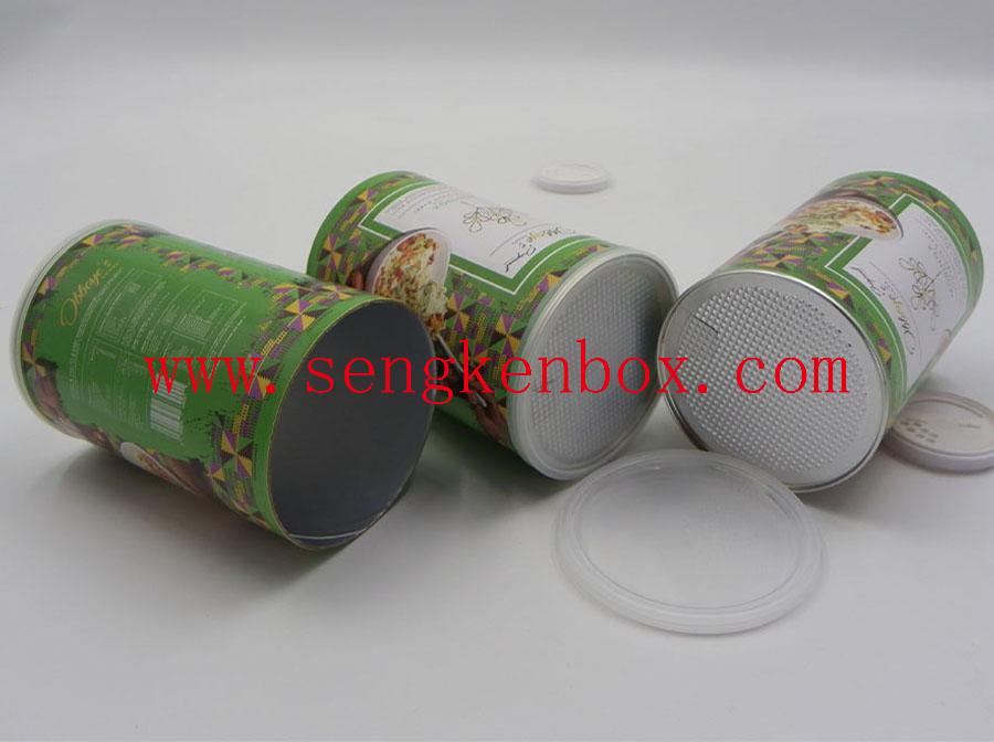 Plastic Cover Paper Cans