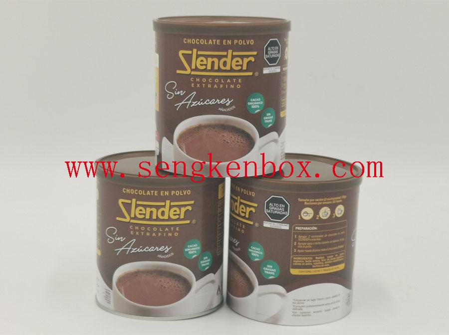 Small Diameter Coffee Paper Cans