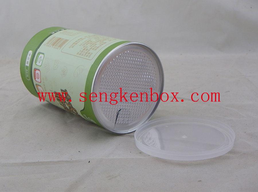 Circular Food Paper Cans