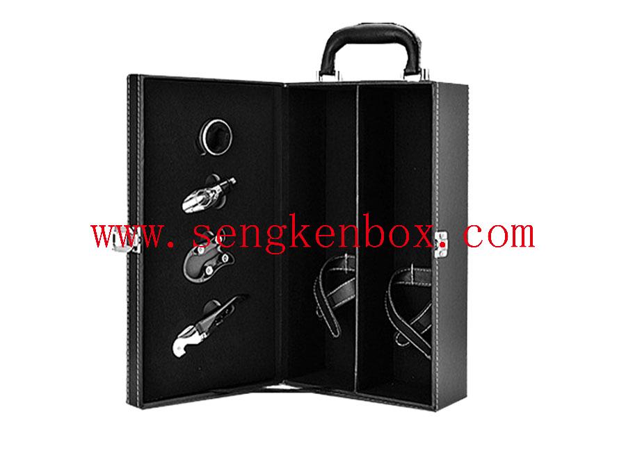 Wine Packaging Leather Box