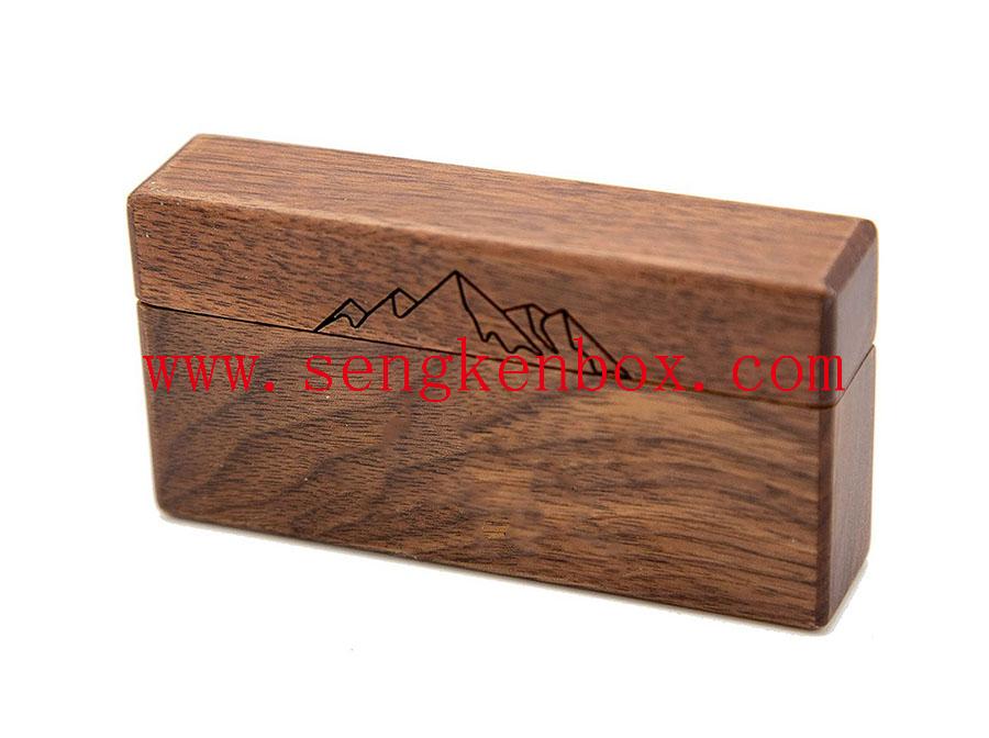 Wooden Box With Magnet Switch