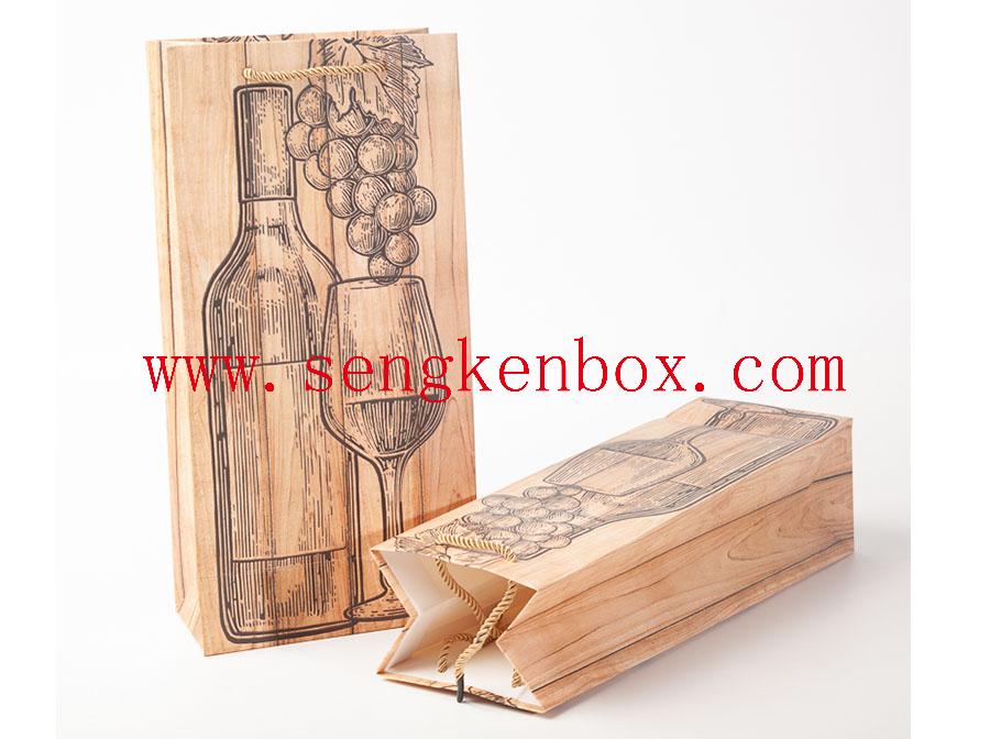 Wine Paper Packaging Bag