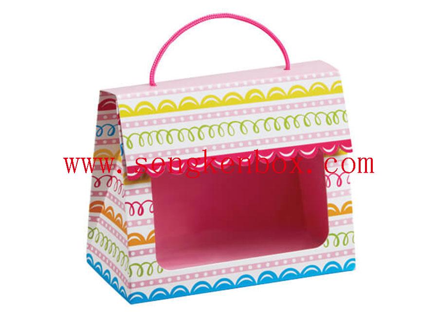 Gift Paper Case With Visual Window