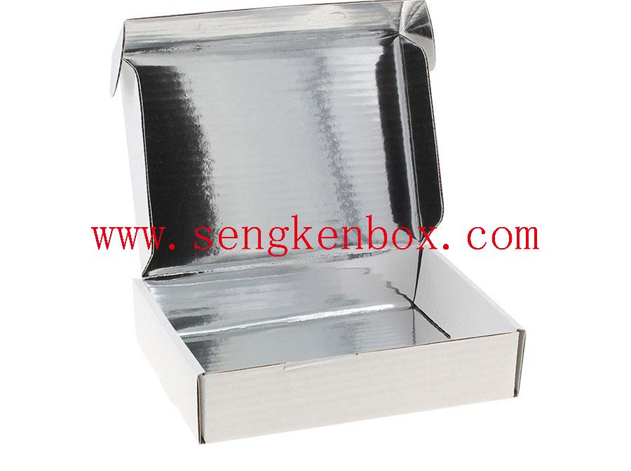 Paper Card Box With Foil Reflective Inner