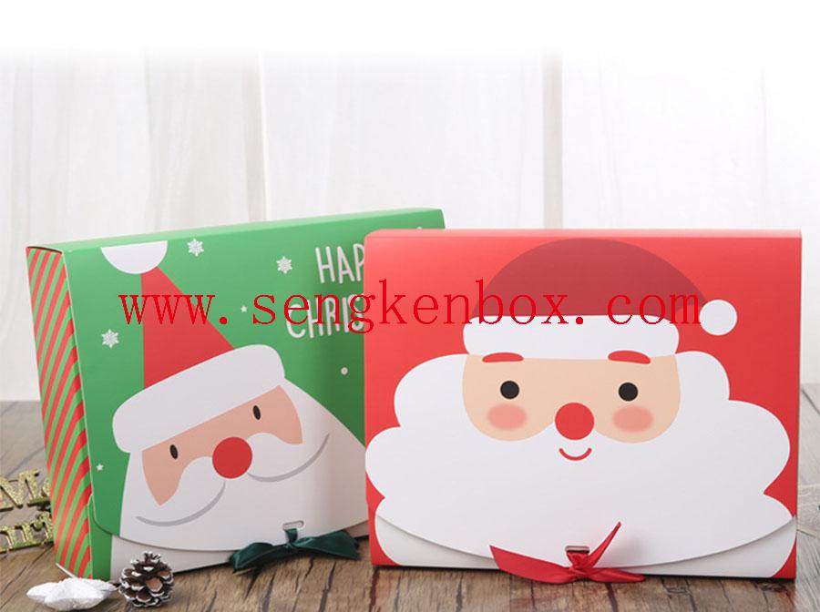 Faltbare Weihnachtsmann-Papierbox