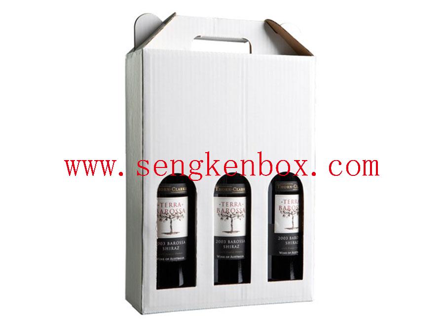 Rotwein-Verpackungspapierbox