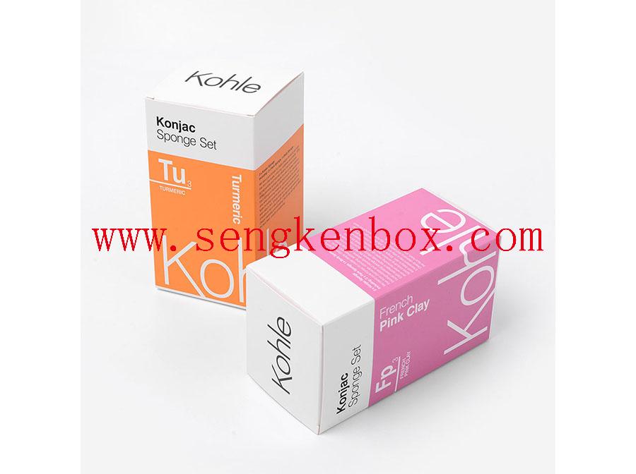 Faltende kundenspezifische Kosmetikverpackungs-Papierbox