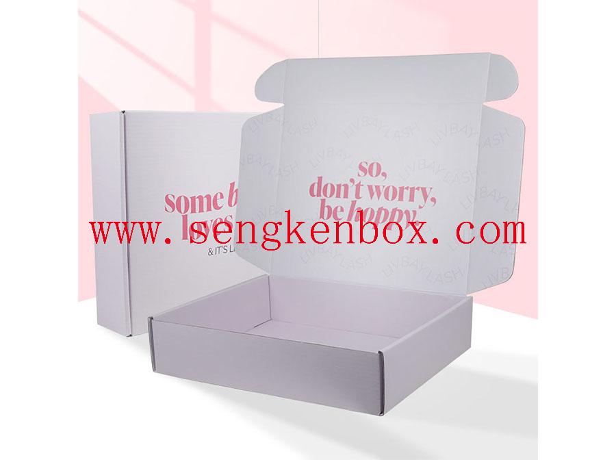 Benutzerdefinierte Logo-Verpackungspapierbox