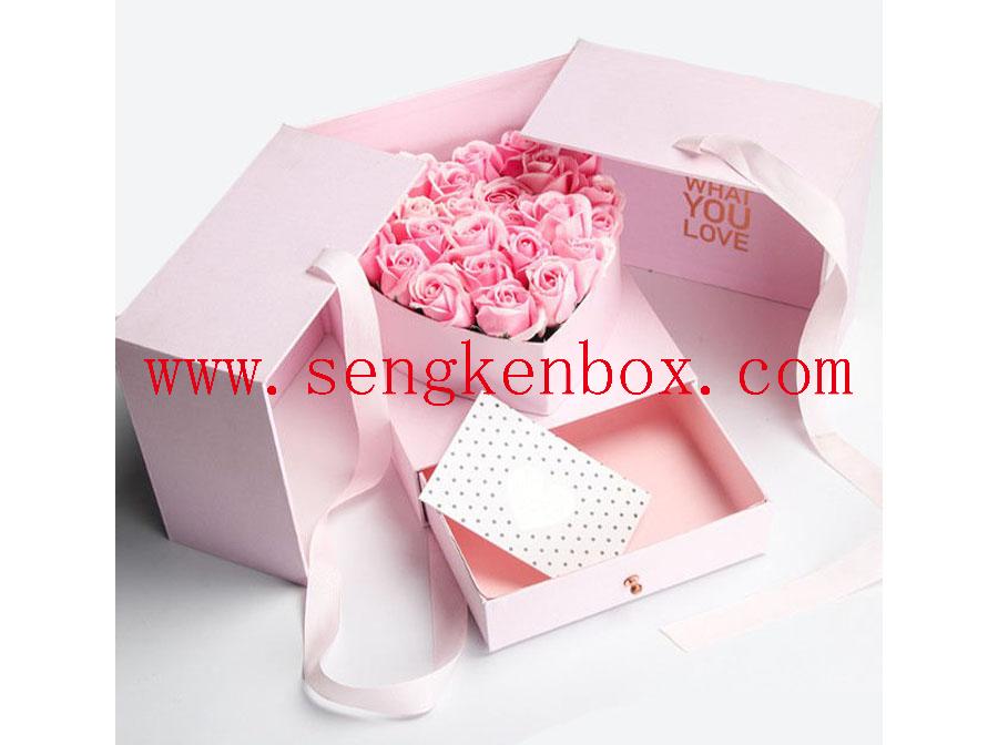 Kuchen-Blumen-Überraschungs-Verpackungsbox