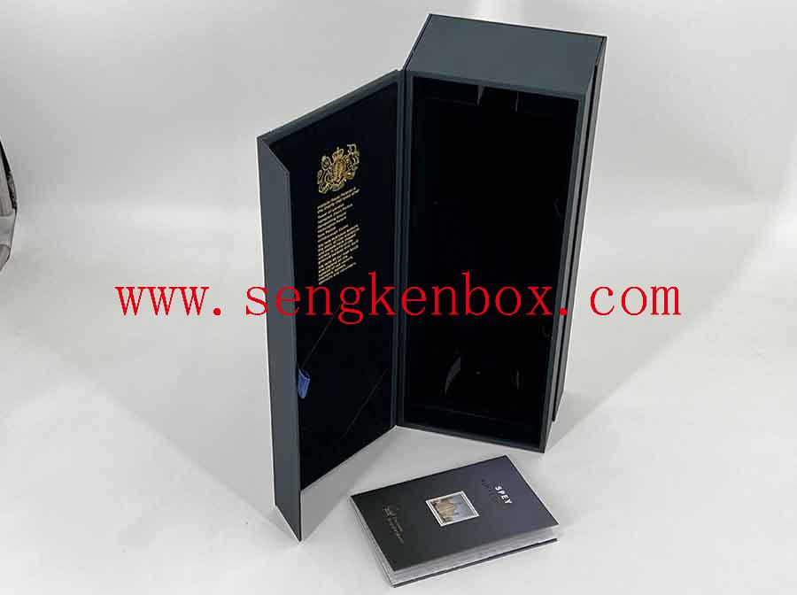 Whisky-Leder-Verpackungsbox wiederverwenden