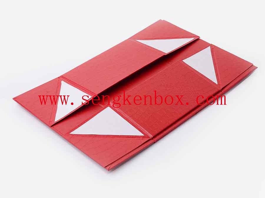 Rote Luxus-Geschenkbox aus Papier