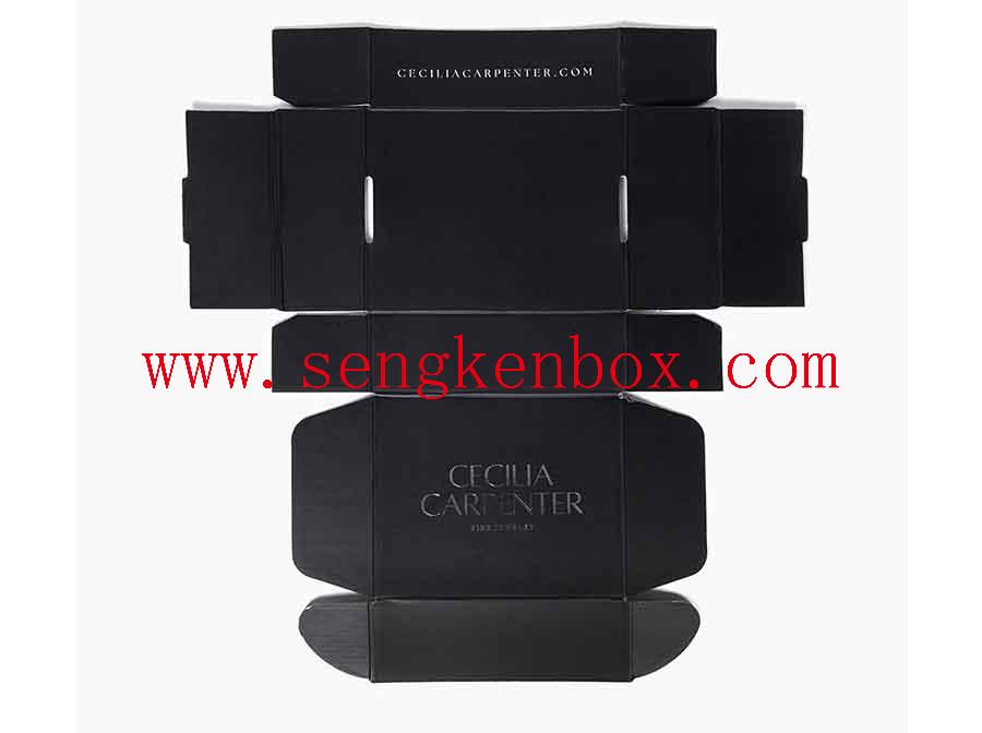 Kosmetik-Set Schwarze Papierbox