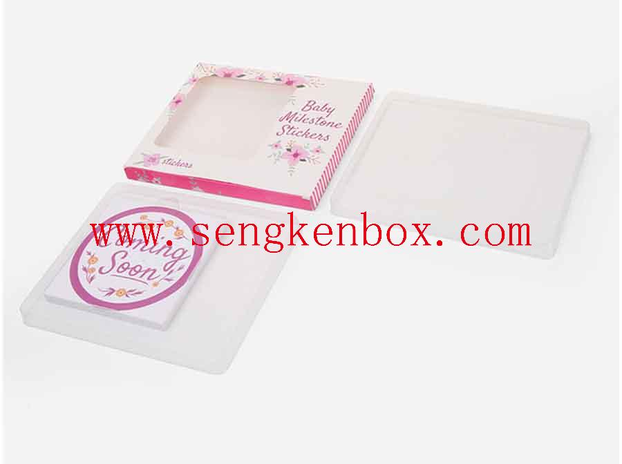Baby Milestone Sticktes Custom Printing Cute Box