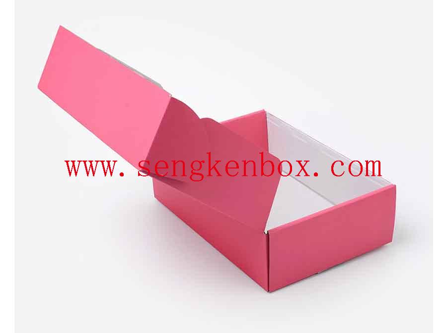 Rosa private Geschenkbox aus Papier