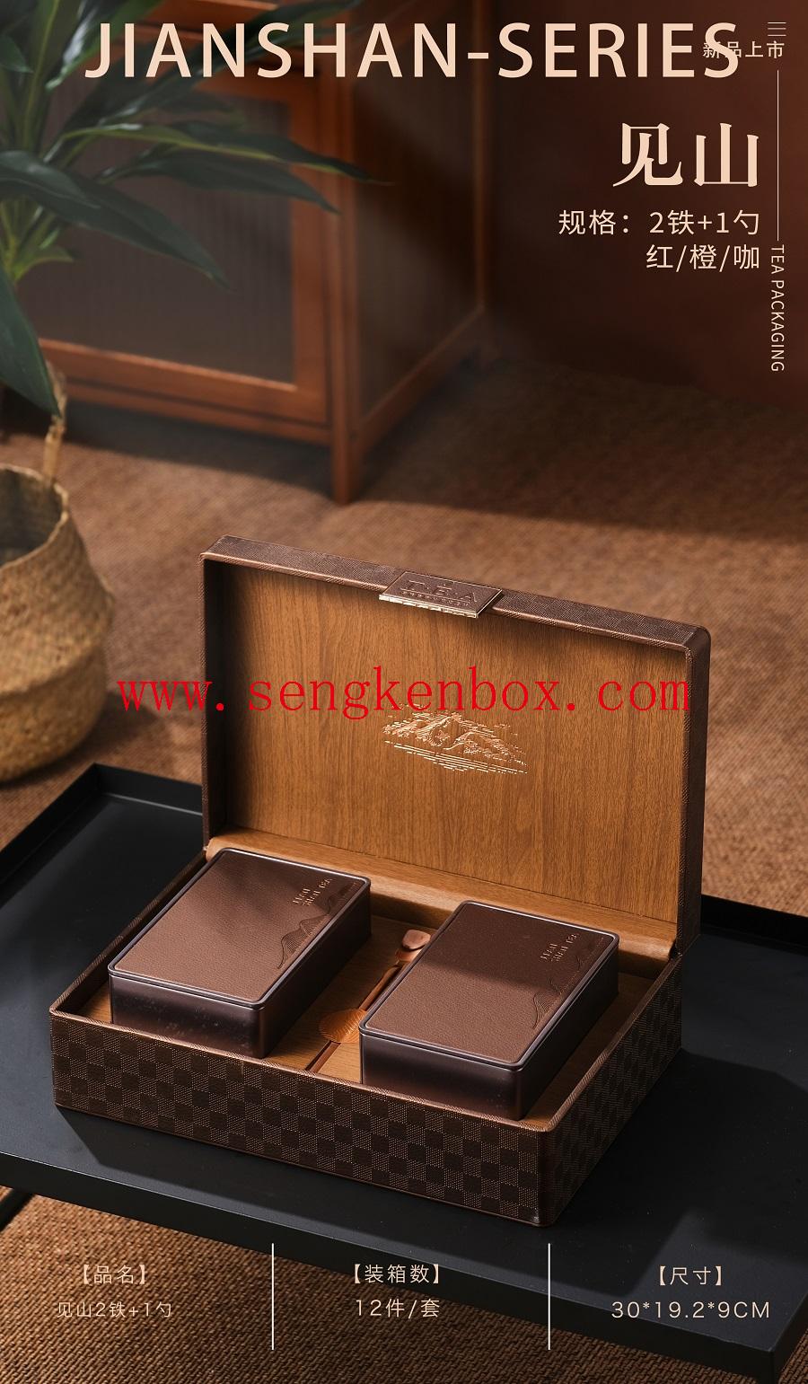Magnetische Teebeutelverpackungs-Geschenkboxen aus Karton