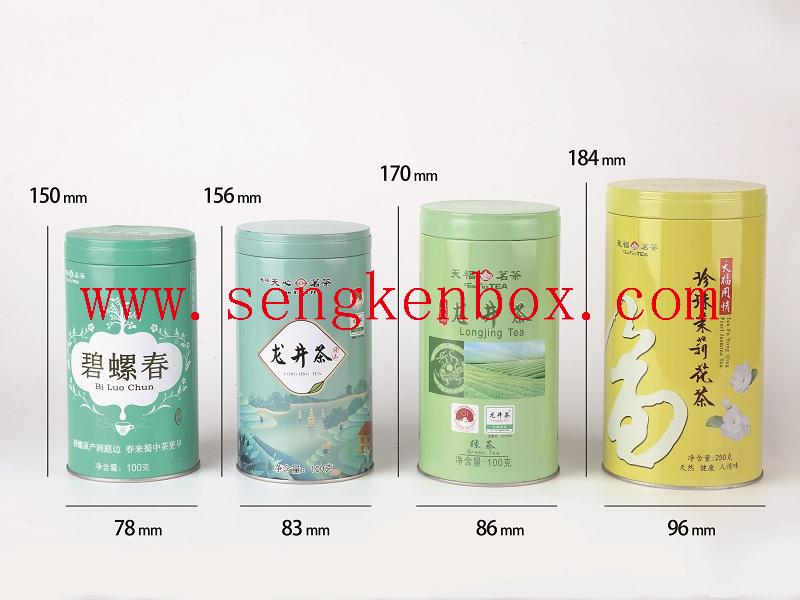 Teeverpackung aus Metallblechdosen