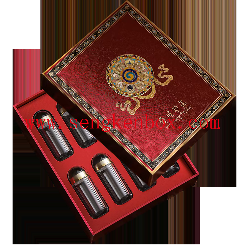  Tibetan auspicious pattern gift box