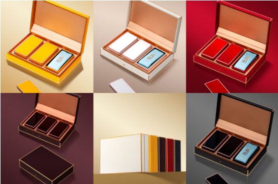 Hardcover Flip Tea Box