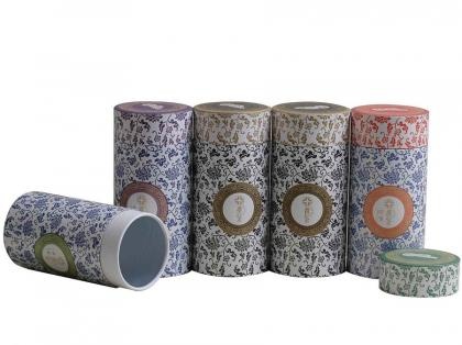 Cylinder Paper Tea Tube Packaging Box
