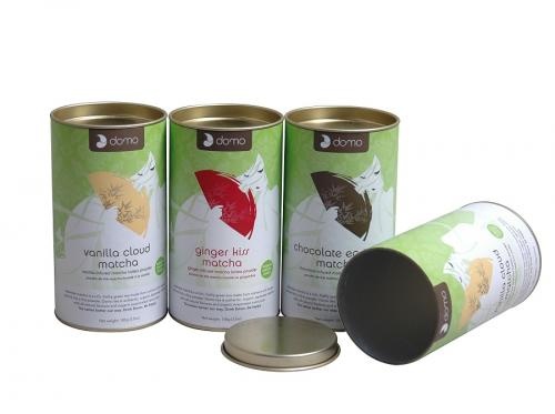 Paper Matcha Tea Packaging Canister