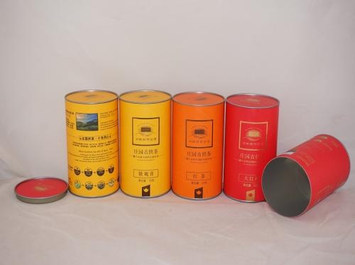 Wuyi Rock Tea Packaging Paper Cans