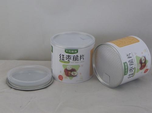 Jujube Crisp Food Packaging Paper Cans