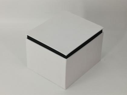 Square Non-Foldable Box With Black Lining
