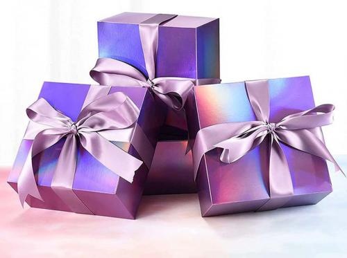 Cuboid Laser Detachable Gift Paper Box