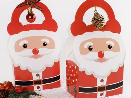 Santa Cartoon Foldable Paper Case