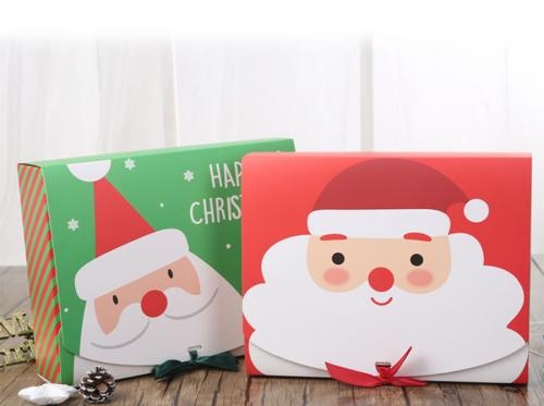 Santa Claus Foldable  Paper Gift Box