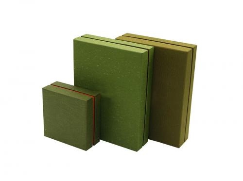 Custom Size Dark Green Foldable Recycled Box