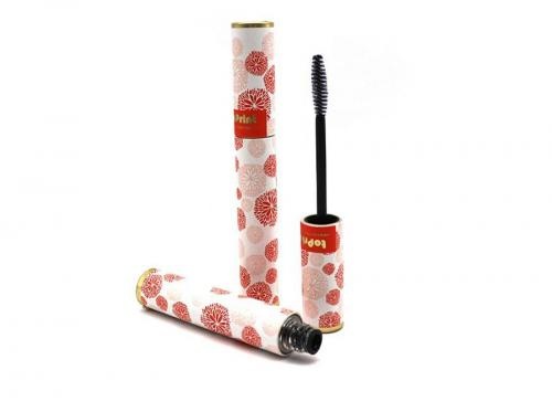 Cosmetic Mascara Paper Tube With Brush