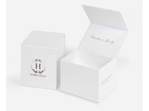 Eco Paper Makeup Cardboard Jewelry White Box