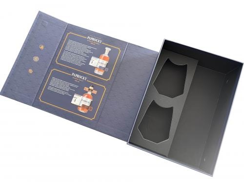 Wine and Two Glasses Packaging Box
