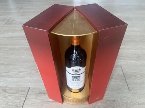 OEM und ODM double opening wine packaging gift boxes zu verkaufen