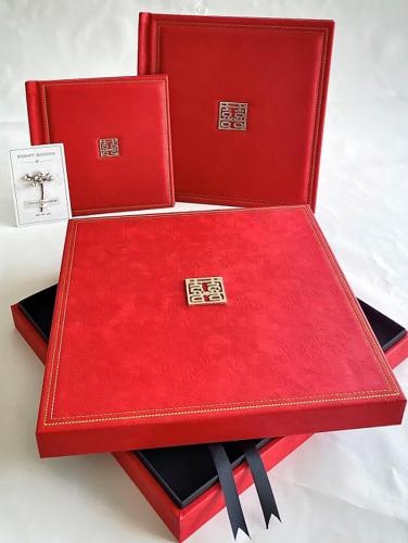 OEM und ODM High quality Chinese handcrafted exquisite photo album with gift box zu verkaufen