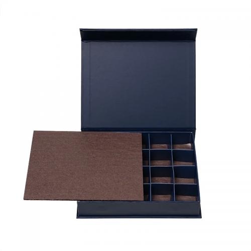 OEM und ODM Chocolate Bar Macaroon Packaging Gift Box with Paper Cover zu verkaufen