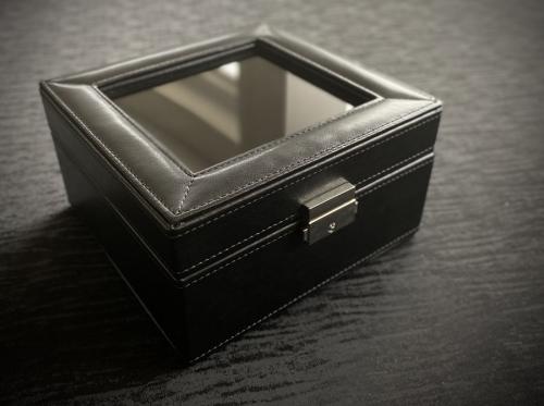 Exquisite Tea Set Leather Gift Box Packaging