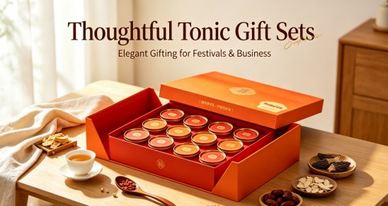 single‑layer square new‑Chinese‑style gift box