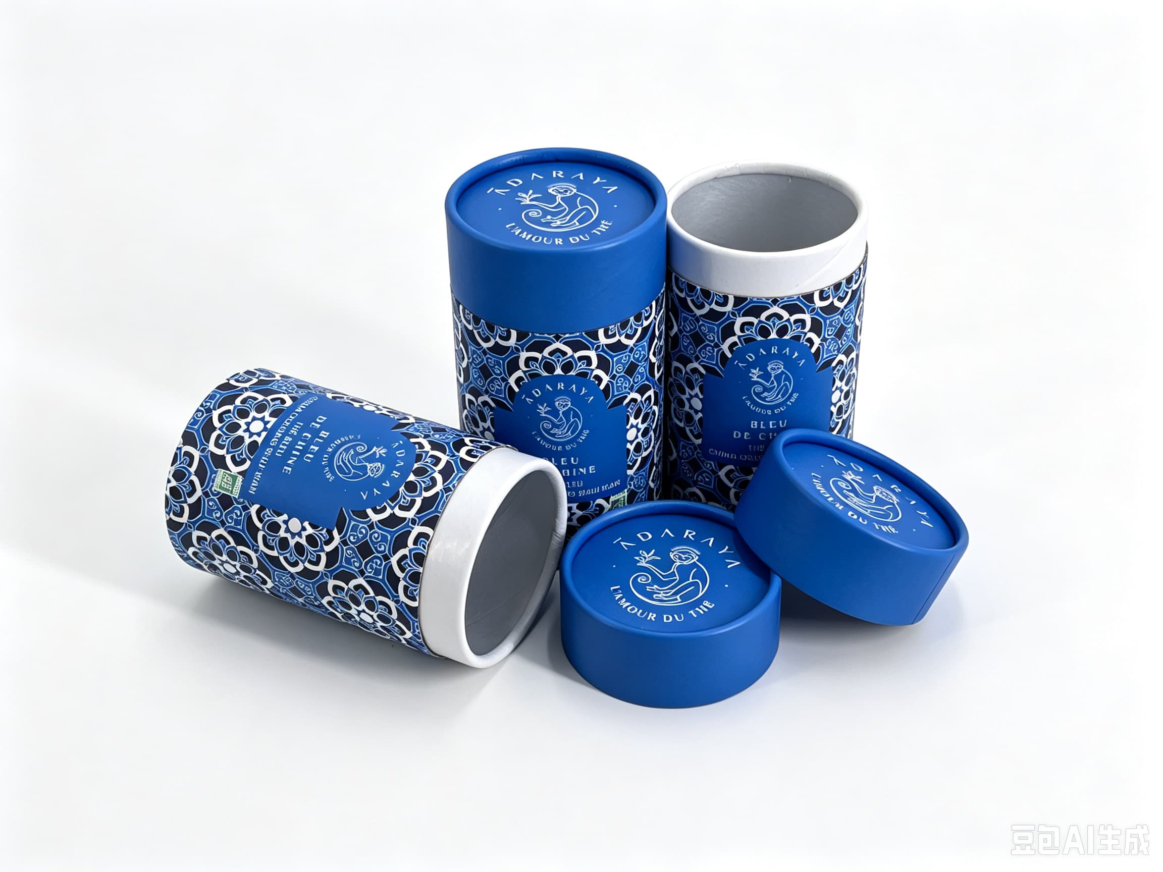 Papierrolle mit gerolltem Rand